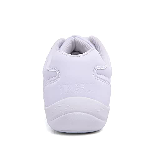 YSMIIH Women White Cheer Shoes Cheerleading Walking Girls Tennis Soft Dance Sneakers4