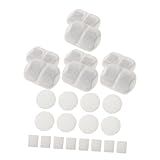 ledmomo 8 セット ベンケン猫噴水フィルター 猫用ウォーターポンプフィルター White