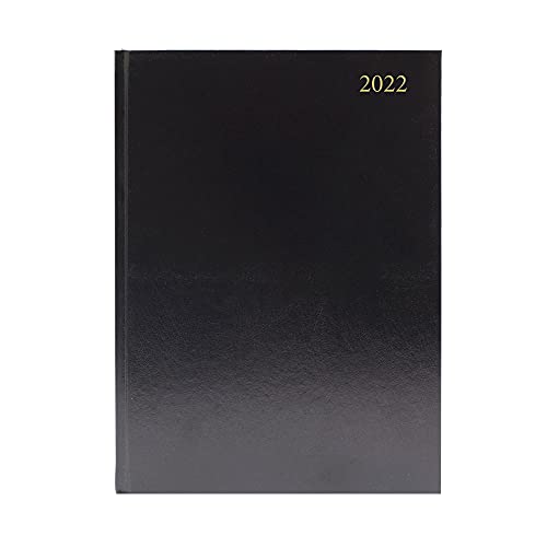 Top Sale Diario anual de 2022, día por página, tamaño A4, color negro
