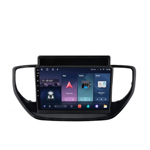 GPS pour camping Hyundai Solaris 2 autoradio navigation hors ligne 4G 64G