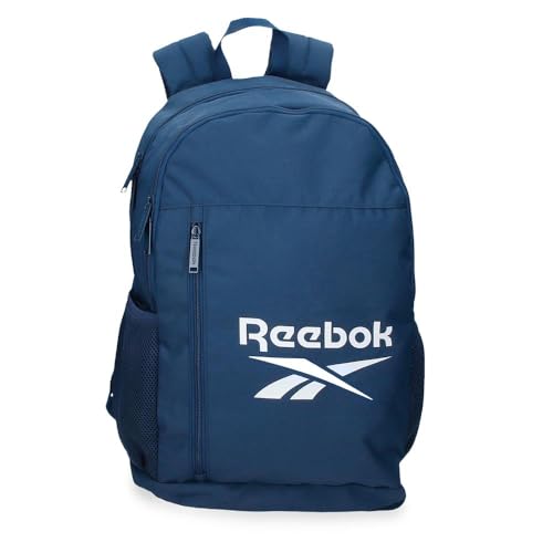 Reebok Ashland Zaino doppio scomparto + astuccio scuola blu 30 x 48 x 15 cm Poliestere 21,6 L by Joumma Bags, blu, Taglia unica, Zaino doppio scomparto + astuccio scolastico