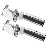 SEWOART Replacement Mop Pole Clamp 2-Pack Mop Handle Clip Compatible with Various Broom Heads for Home Commercial Floor Cleaning 6.10In