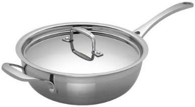 Le Creuset Stainless Steel Classic 3-Ply Chef's Pan, 3.5qt - Image 6