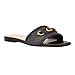 Guess Women's HAMMI Flat Sandal, Black 001, 8.5