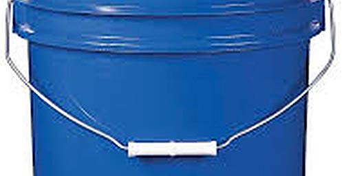5 Gallon (20L) Plastic Buckets, 3-Pack - Blue
