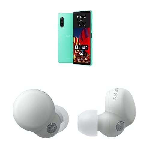 Sony Xperia 10 IV (5G Smartphone 6 Zoll OLED-Display Dreifach-Kamera 5.000mAh Akku) 24+6 Monate Garantie [Amazon Exklusiv] Mint + Linkbuds S