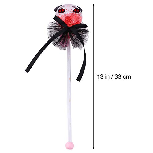 KESYOO O Dia Das Bruxas Levou Acender a Varinha Vara de Plástico Varinha Mágica Favores Do Partido D