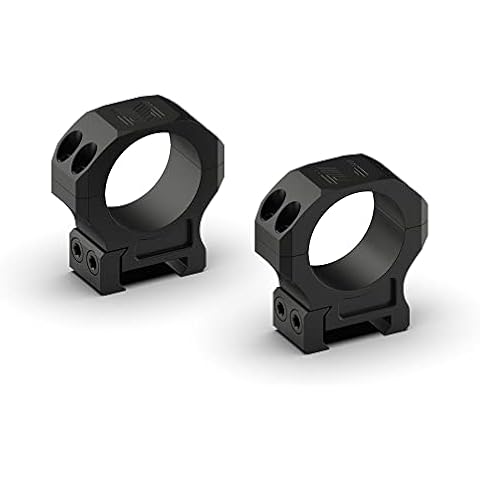 Monstrum Pro Series 7075 Aluminum Scope Rings | 30 mm | Medium Profile Cover