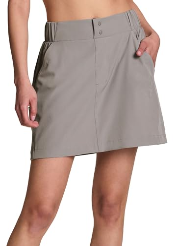 RBX Active Women's Athletic Skirt with Built-in Shorts, Quick Drying Long Length Tennis Golf Skort with Pockets