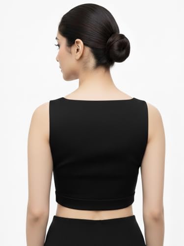 Image of Thevasa Women's Divine Depth Sleeveless Blouse