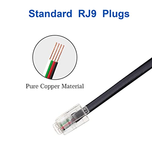 Image of Callez Telephone Training Adapter Y Splitter for RJ9 Headset or Handset | Phone Splitter Work for Cisco, Yealink, Avaya, Plantronics, Polycom, ShoreTel, NEC, Aastra, Nortel, Mitel and Other IP Phones
