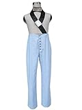 Mtxc Men's Animation Cosplay Costume Momochi Zabuza 1st Size L-Plus Blue