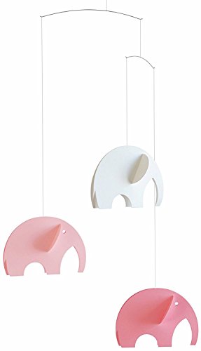 Mobile Flensted Olephants Rose