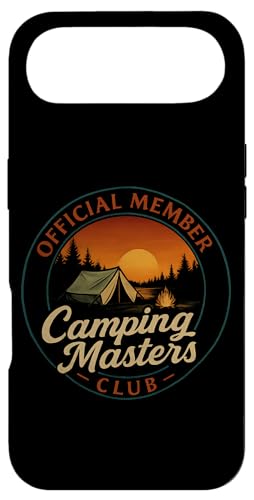 Camping Masters Club Official Vintage Funny for Men Camping �X�}�z�P�[�X iPhone Air �p