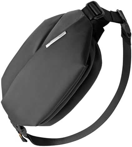 （05:00時点） Inateck Sling Bag X ショルダーバッグボディバッグ 斜めがけバッグ 調節可能男女兼用 撥水生地 軽量多機能 旅行 通勤 通学 自転車 スポーツ ビジネス アウトドア、ブラック