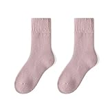 Elnwnnkc Calcetines térmicos suaves y cálidos para mujer, informales, de lana gruesa, para invierno, con calefacción, botas sólidas, con forro polar, calcetines para mujer, B, Talla única