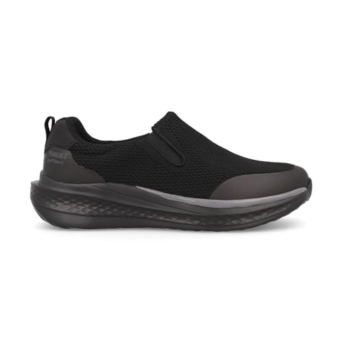 Paredes LD25114 Zapatillas de Hombre Negras sin Cordones Hombre Zapatillas Negro 41
