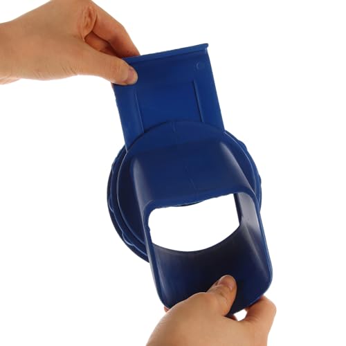 Salida de grano ORFOFE azul de plástico resistente para optimizar graneros 4