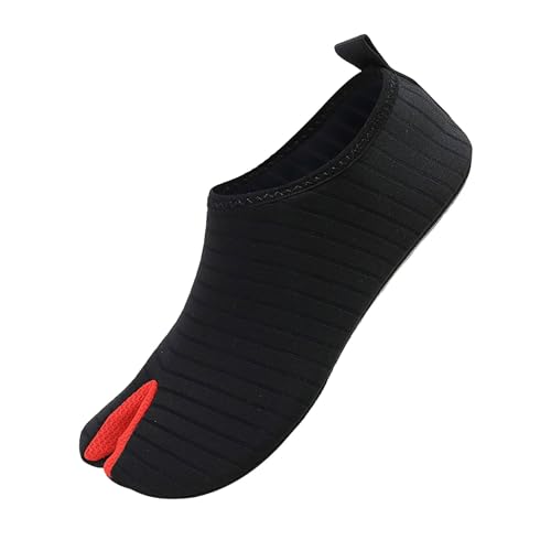 Slip In Unisex Schwimmschuhe Segelschuhe Strandschuhe Meeresschuh Surf Herren Poolschuhe Damen Yoga Hallen- & Fitnessschuhe schnell Trocknend FlachRutsfeste Leicht atmungsaktiv, rojo, 36 EU