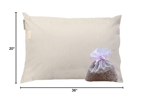 Set 2 Almohadas Orgánicas de Algodón King Size miniatura 6
