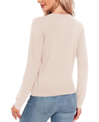 Image of Women Summer Knit Shirt Blouse V Neck Short Sleeve Pullover Sweater Tops