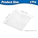 uxcell 4 Pcs Zinc Sheets, 99.99% High Purity Zinc Plate 0.02