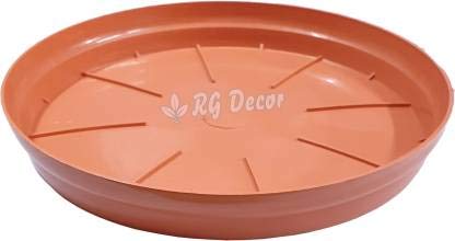 GREENGROW Plastic Planter Tray, Brown 8 inch,10 Pieces Tray is Suitable for 10 inch Pot Saucer (B09299R1RW) Amazon Price History, Amazon Price Tracker