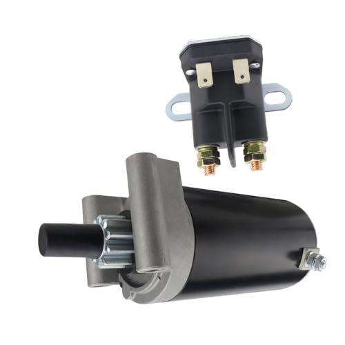Motor de arranque para solucionar fallos de encendido en tractor LT1045LE y SLT1554