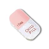 CHILL PILL Claw Hair Clip, Cute Clip, Fun Hair Clip, Acetate Hair Clips, Pharmacy Gift (Pink)