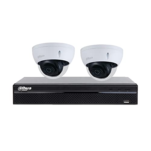 kit dahua 2 Caméras IP PoE 2mégapixels vidéosurveillance