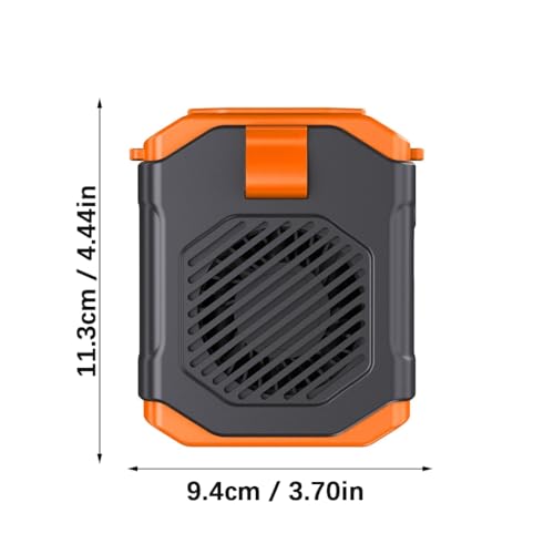 Ventilador de cinturón pequeño con clip para refrescarte mientras caminas en casa 6