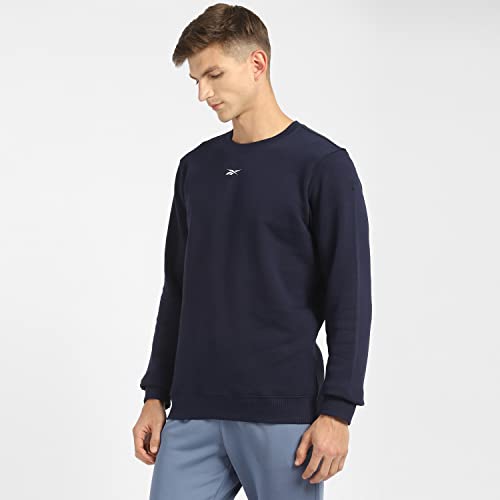 Image of Reebok Men's Cotton Round Neck Sweatshirt