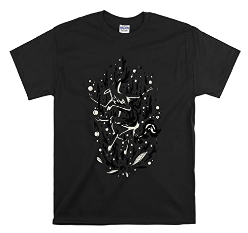 T-Shirt Loup Sketch Piton 4 Noir pour Look Urbain