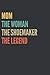 The Mom The Myth The Curator The Legend: Shoemaker, 120 Pages, 6 x 9, Health Tracker for Mom