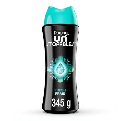 Aromatizantes De Ambiente, Tools Downy Perlas, Intensificador de Aromas Unstopables Fresh, 345 g, Aroma Limpio y Fresco, Downy Perlas de Perfume, Perlas Aromatizantes para Ropa, Apto Todo Tipo...