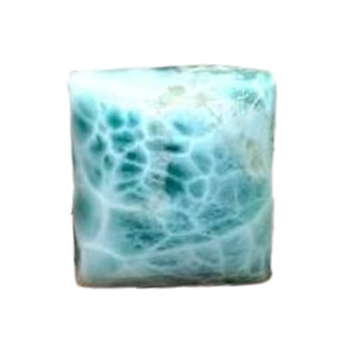 Larimar cabochon carré 22x21mm pour création de bijoux DIY unique