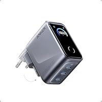 Anker Prime Chargeur USB-C 160 W, Compact, 3 Ports, écran Intelligent et Contrôle Tactile, Mode UltraFast 140 W pour Ordinateurs Portables, MacBook, iPad, iPhone séries 17/16/15 et Plus