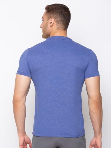 Image of Status Quo Men's Polo T-Shirt | Rich Cotton Blend | Slim Fit | All Day Comfort | Contrast Inner Placket | Polo Collar
