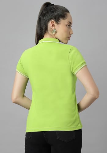 Image of Wear Your Opinion Womens Premium Pique Polo Collar Neck T-Shirt Womens Premium Pique Polo Collar Neck T-Shirt (Design: Tipped Polo)