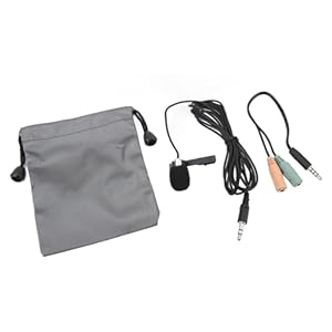 Acouto Lavalier Mikrofon mit Rauschunterdrückung