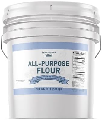 Unpretentious, All Purpose Flour, 17 Lb