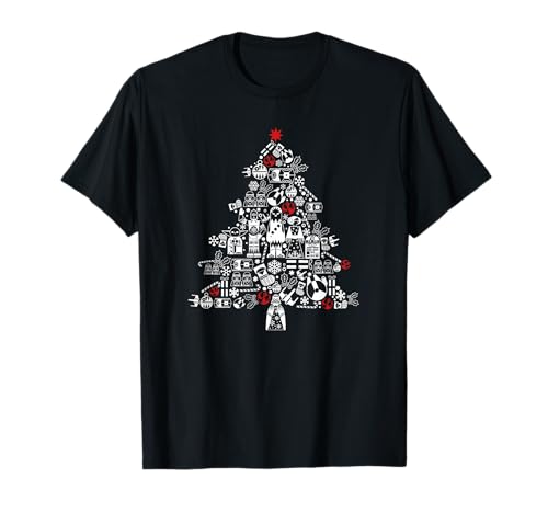 T-shirt Star Wars de Noël homme et femme vêtement geek hiver original