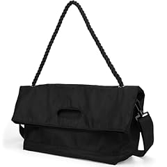 #S Black Crossbody Bag