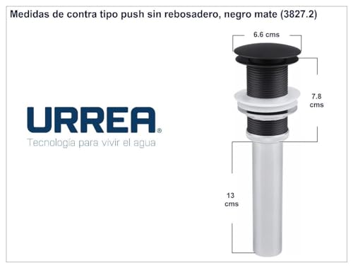 Contra para lavabo con rebosadero 17 Imagen adicional