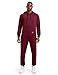 Rdruko Men's Sweat Track Suit Jogger Sweatsuits Tracksuits Workout Athletic Suit 2 Piece Set, Burgundy, S