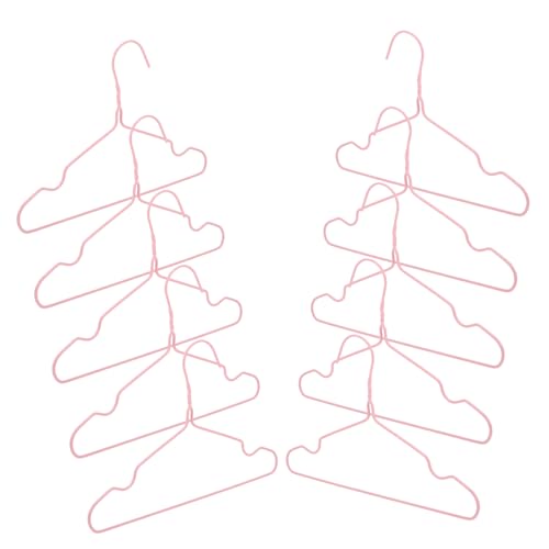 Cabilock 10 Piezas Perchas Infantiles Antideslizantes para Armario Pequeñas y Resistentes Diseño Compacto para Ropa de Ahorro de Espacio Guardarropa