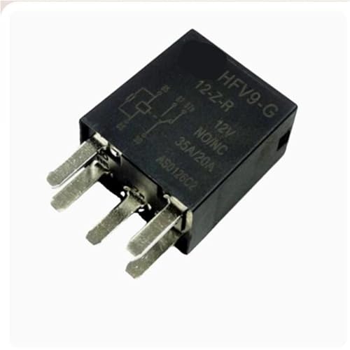 Relais HFV9-G 12-ZR automobile 12V 35A à 5 broches pour circuits électriques