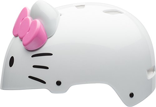 image for Bell 7074672 Hello Kitty 3D Ears & Bow Toddler Helmet,Toddler (3-5 yrs