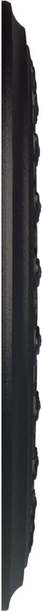 Ekena Millwork CM41CASGS 41"OD X 4"ID X 2 3/8"P Caputo Ceiling Medallion Fits Canopies Up To 5 1/2", Steel Gray