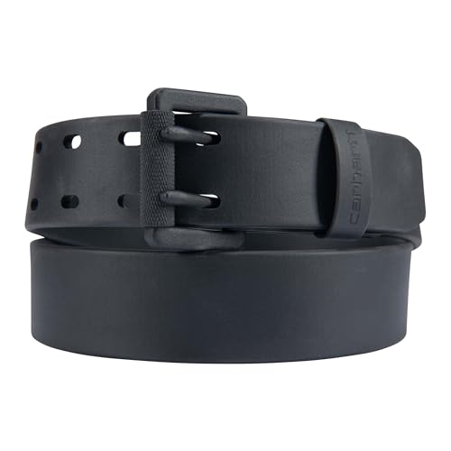 Carhartt Men's Casual Water Repellent Belts, W/Durable TPU Coated Webbing Material and Double-Prong Roller Buckle